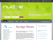 Tablet Screenshot of newsite.nudge.org.au